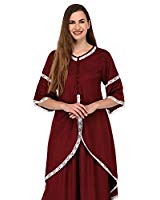 Red Colur Printed Kurti1